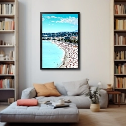 «Пляж в Ницце» в интерьере 