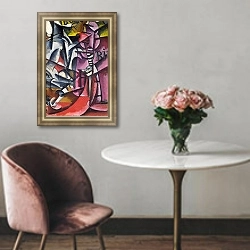 «Untitled» в интерьере в классическом стиле над креслом