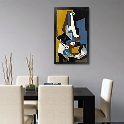 «Смерть природы» в интерьере современной кухни над столом