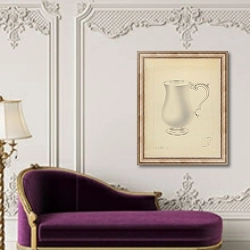 «Silver Mug» в интерьере в классическом стиле над банкеткой