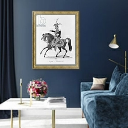 «Prince Jozef Antoni Poniatowski» в интерьере в классическом стиле в синих тонах