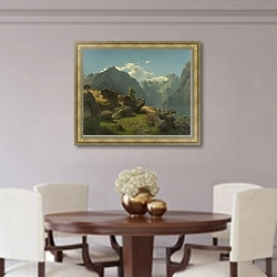 «Балестранд» в интерьере столовой в классическом стиле