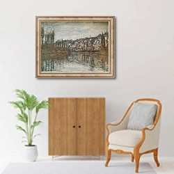 «Giverny» в интерьере в классическом стиле над комодом
