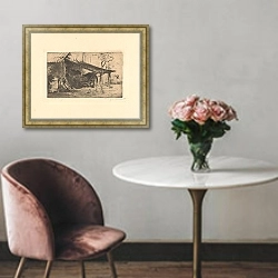 «In Limburg» в интерьере в классическом стиле над креслом