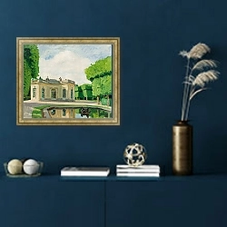 «Park in Versailles» в интерьере в классическом стиле в синих тонах