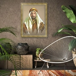 «The Sheik» в интерьере комнаты в этническом стиле