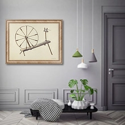 «Spinning Wheel» в интерьере коридора в классическом стиле