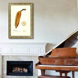 «Муса: Инглес» в интерьере классической гостиной над камином