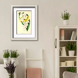 «Alpinia Nutans» в интерьере комнаты в стиле прованс с цветами лаванды