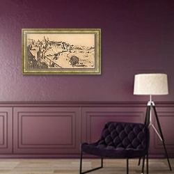 «Ulm» в интерьере в классическом стиле в фиолетовых тонах