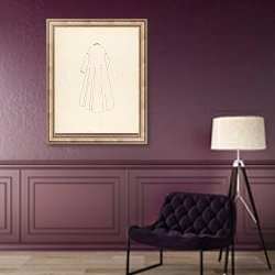 «Dressing Gown» в интерьере в классическом стиле в фиолетовых тонах