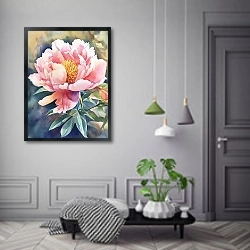 «Sunny sparkles on the petal edges» в интерьере коридора в классическом стиле