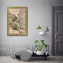 «The Via Mala» в интерьере коридора в классическом стиле