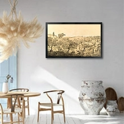 «Природа Южной Америки 31» в интерьере столовой в этническом стиле