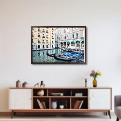 «Красота  каналов Венеции, Италия №8» в интерьере 