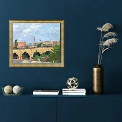 «On The Ligurian Coast» в интерьере в классическом стиле в синих тонах