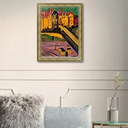 «Вид из окна» в интерьере в классическом стиле в светлых тонах