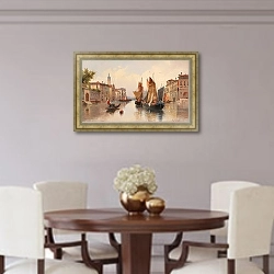 «Venetian Motif» в интерьере столовой в классическом стиле