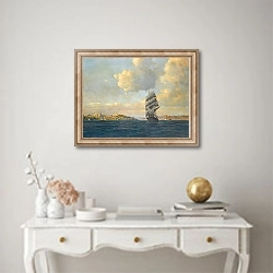 «Sailing On The Bosphorus» в интерьере в классическом стиле над столом