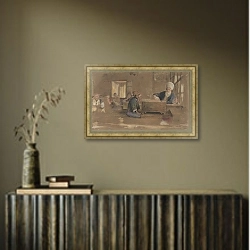 «Arab School» в интерьере в этническом стиле в коричневых цветах