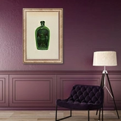 «Liberty Bottle» в интерьере в классическом стиле в фиолетовых тонах