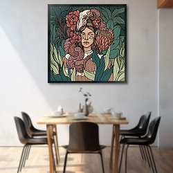 «Лесная нимфа» в интерьере 