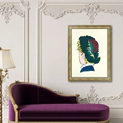 «Мадригалы pl 24» в интерьере в классическом стиле над банкеткой