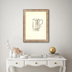 «Silver Mug» в интерьере в классическом стиле над столом