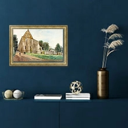 «Battle Abbey» в интерьере в классическом стиле в синих тонах