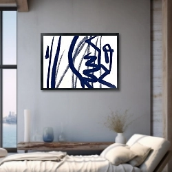 «Абстрактная калиграфия» в интерьере 