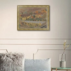 «Фруктовый сад» в интерьере в классическом стиле в светлых тонах