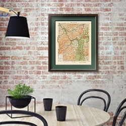 «Mittleres Rheingebiet» в интерьере кухни в стиле лофт с кирпичной стеной