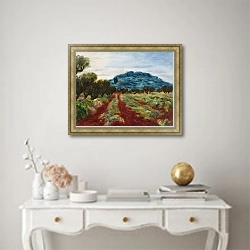 «Landscape from Sanary» в интерьере в классическом стиле над столом