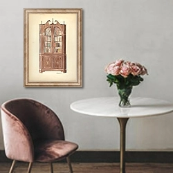 «Corner Cupboard» в интерьере в классическом стиле над креслом