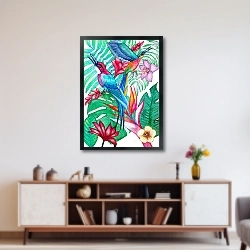 «Райские птицы» в интерьере 