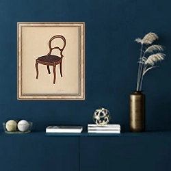 «Parlor Chair» в интерьере в классическом стиле в синих тонах