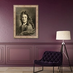 «Jean de La Bruyere» в интерьере в классическом стиле в фиолетовых тонах