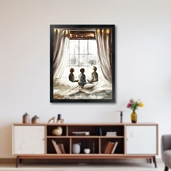 «Первый снег» в интерьере 