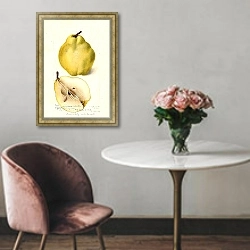 «Pyrus communis: Безымянная зима Джонсона» в интерьере в классическом стиле над креслом