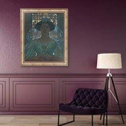 «The Bride» в интерьере в классическом стиле в фиолетовых тонах