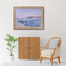 «Тени на море в Пурвилле» в интерьере в классическом стиле над комодом