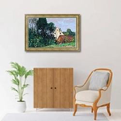 «Abendstimmung» в интерьере в классическом стиле над комодом