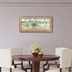 «On The Beach» в интерьере столовой в классическом стиле