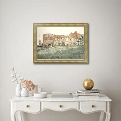 «Chateau de l’Houblouniere» в интерьере в классическом стиле над столом