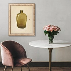 «Liquor Flask» в интерьере в классическом стиле над креслом