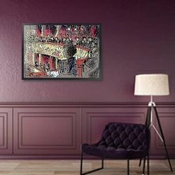 «Royal Opera House» в интерьере в классическом стиле в фиолетовых тонах