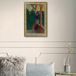 «На веранде» в интерьере в классическом стиле в светлых тонах