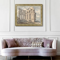 «Tynemouth Priory, Northumberland» в интерьере коридора в классическом стиле