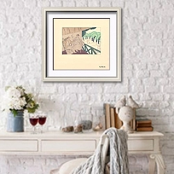 «Le Tennis» в интерьере в стиле прованс над столиком