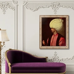 «Suleiman II» в интерьере в классическом стиле над банкеткой